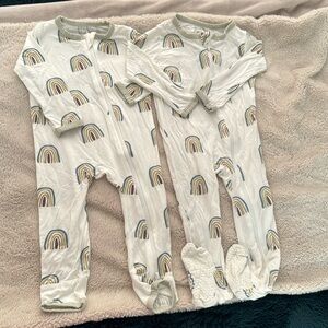 Two Kyte Baby Pajamas 12-18 Mo